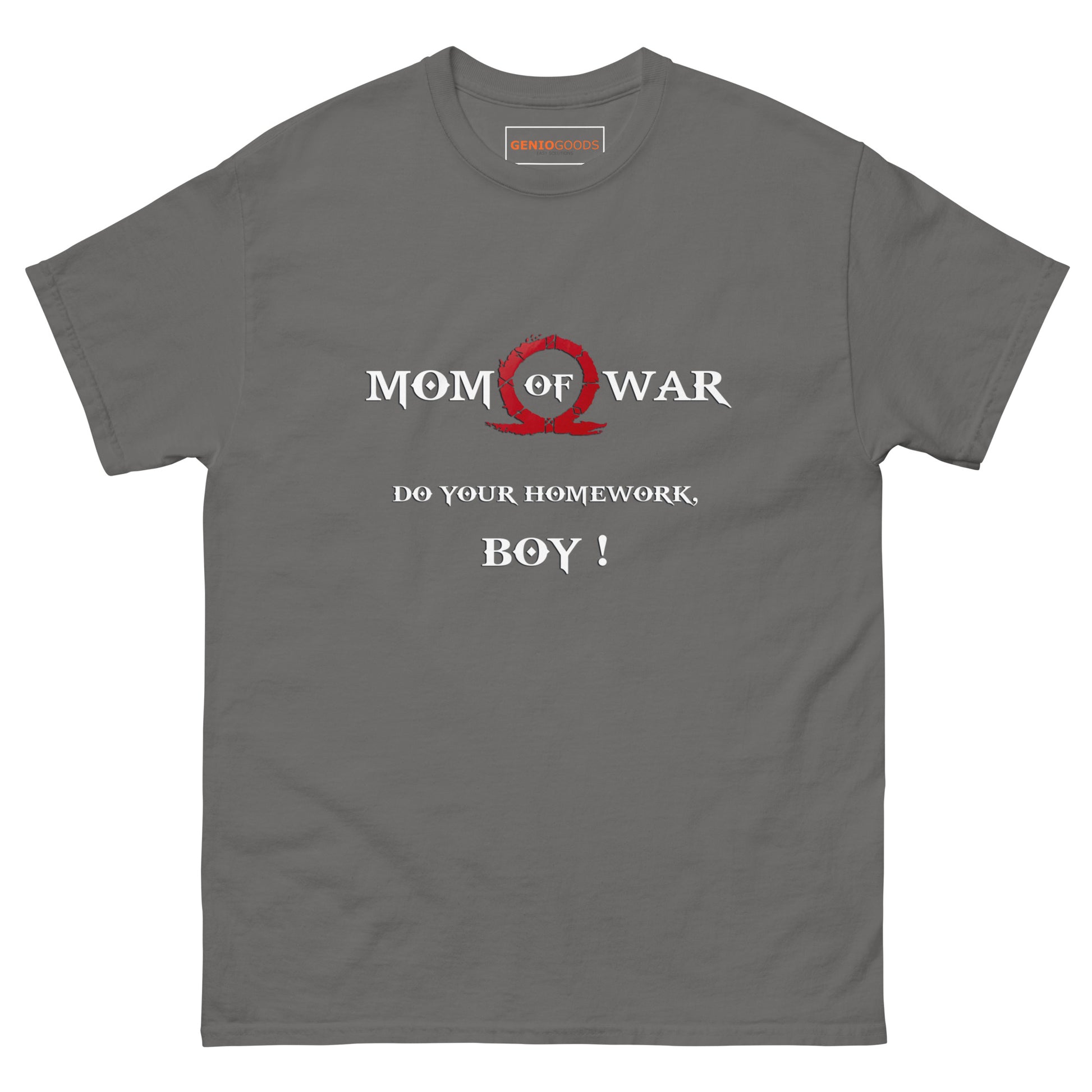 Mom of War T-Shirt – Gamer Parody Tee for Epic Moms