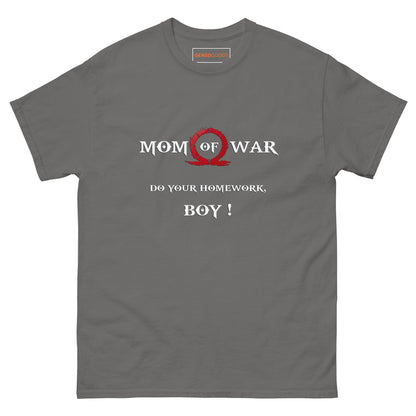 Mom of War T-Shirt – Gamer Parody Tee for Epic Moms