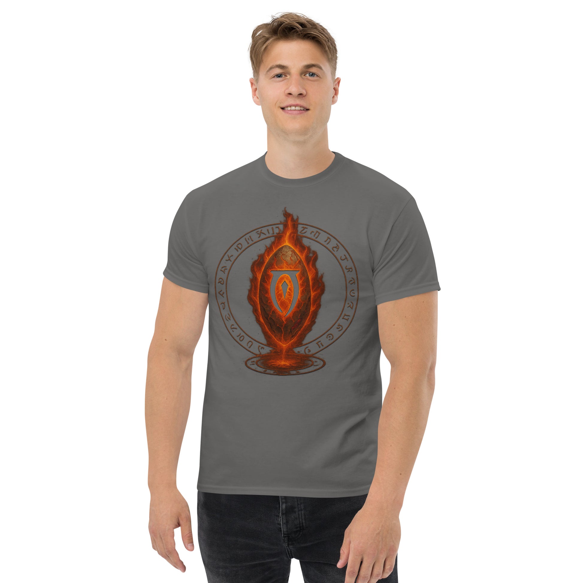 Oblivion Gate T-Shirt – Fiery Symbol of Tamriel