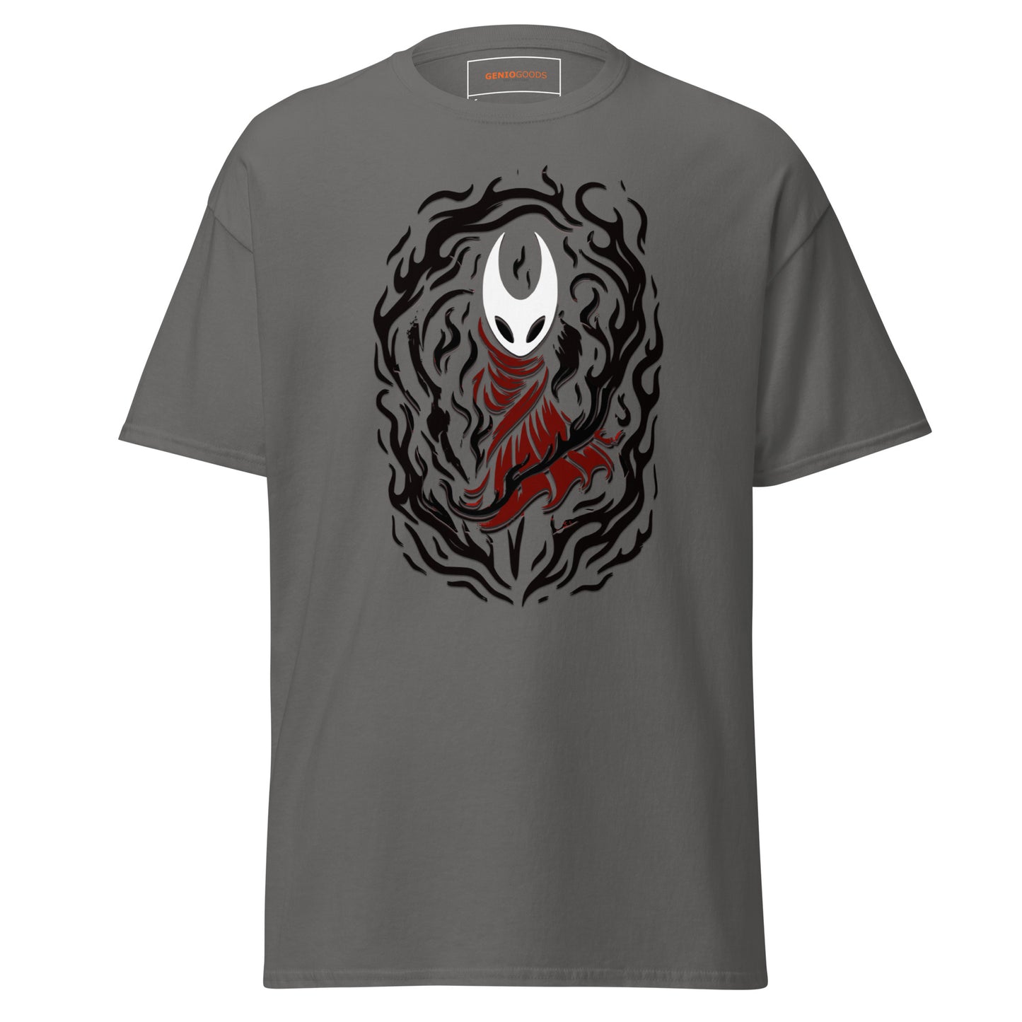 Hollow Knight Silksong Tee – Hornet Dark Flame Art