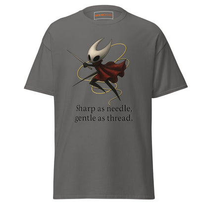 Hornet Needle T-Shirt – Minimalist Quote Fan Art Design – fan-made gamer merch by GenioGoods