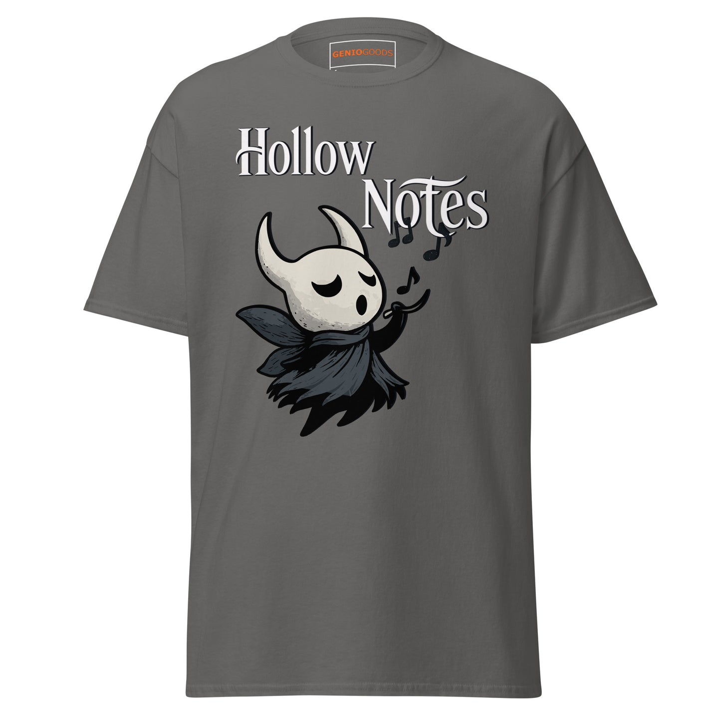 Hollow Notes T-Shirt – Cute Minimalist Fan Art Design – fan-made gamer merch by GenioGoods
