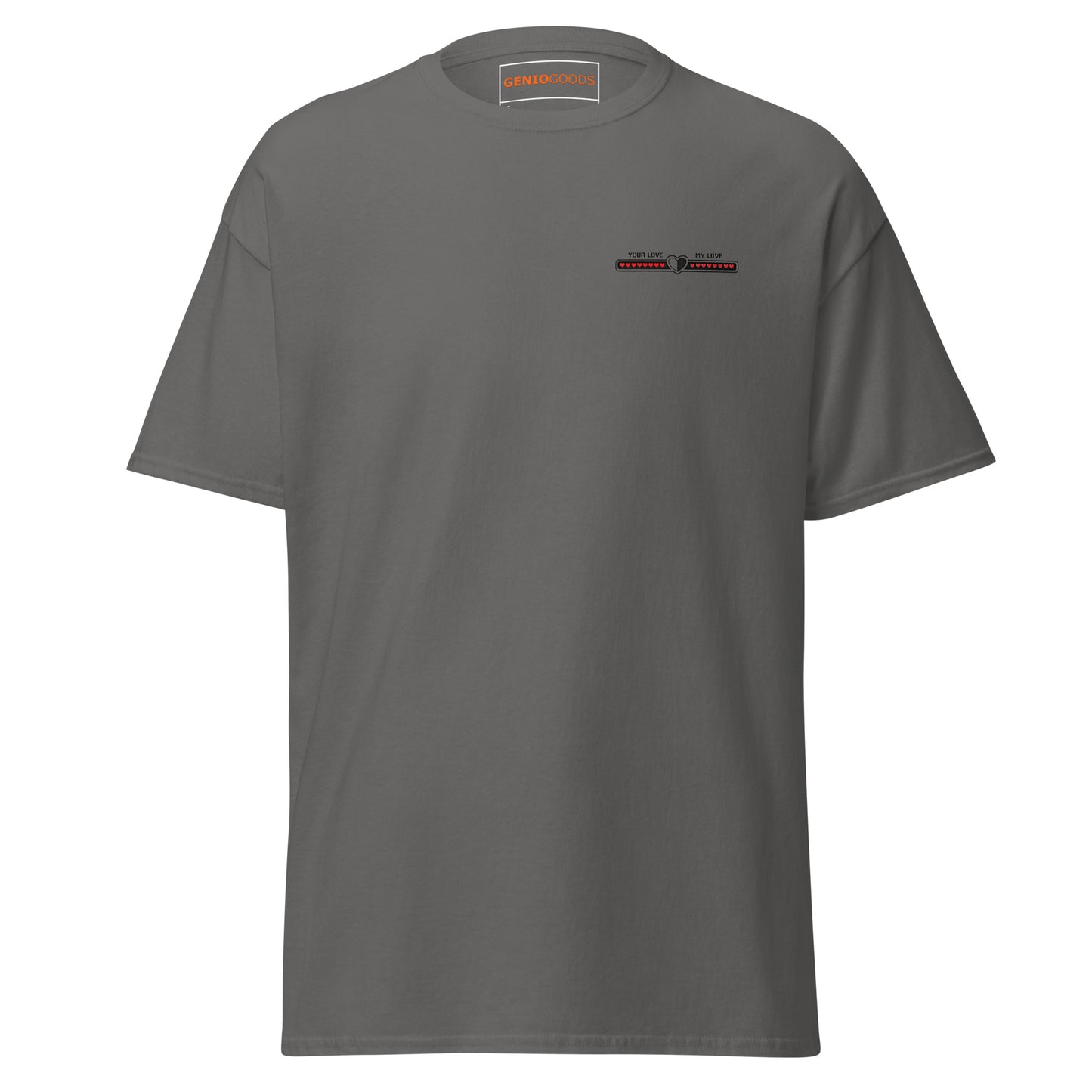 Love bar couple t-shirt – My love design matching gaming apparel