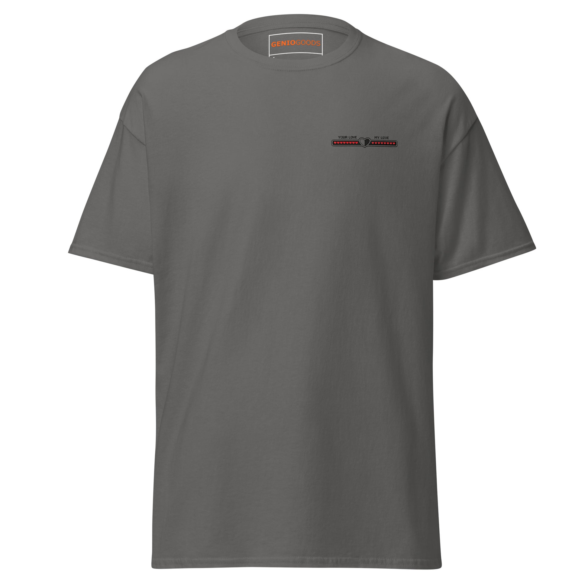 Love bar couple t-shirt – My love design matching gaming apparel