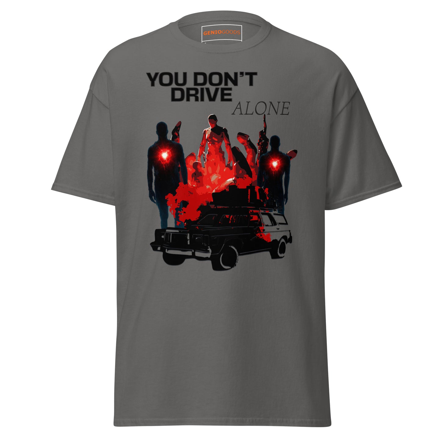 Atmospheric Road T-Shirt – Inspired by Pacific Drive – fan-made gamer merch by GenioGoods