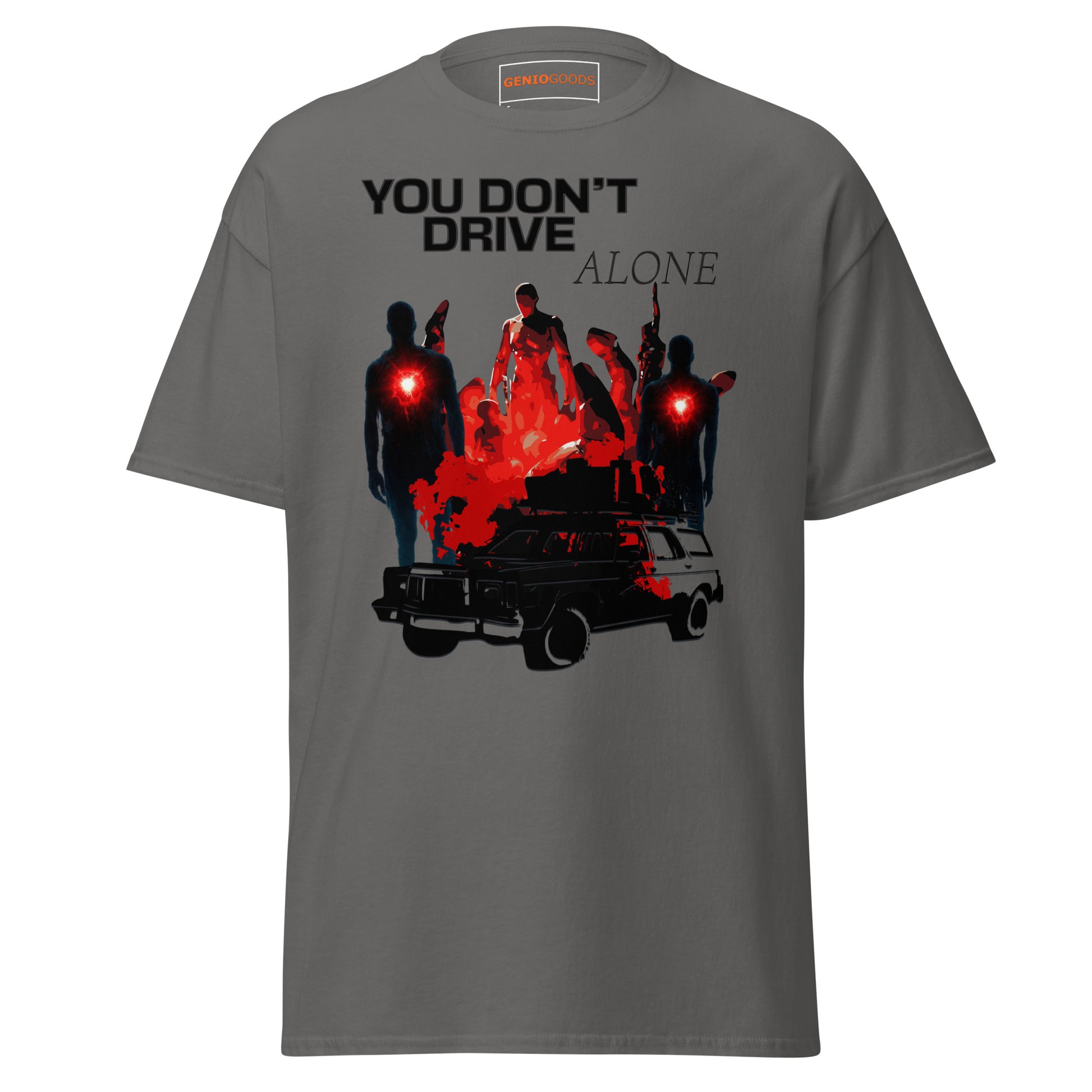 Atmospheric Road T-Shirt – Inspired by Pacific Drive – fan-made gamer merch by GenioGoods