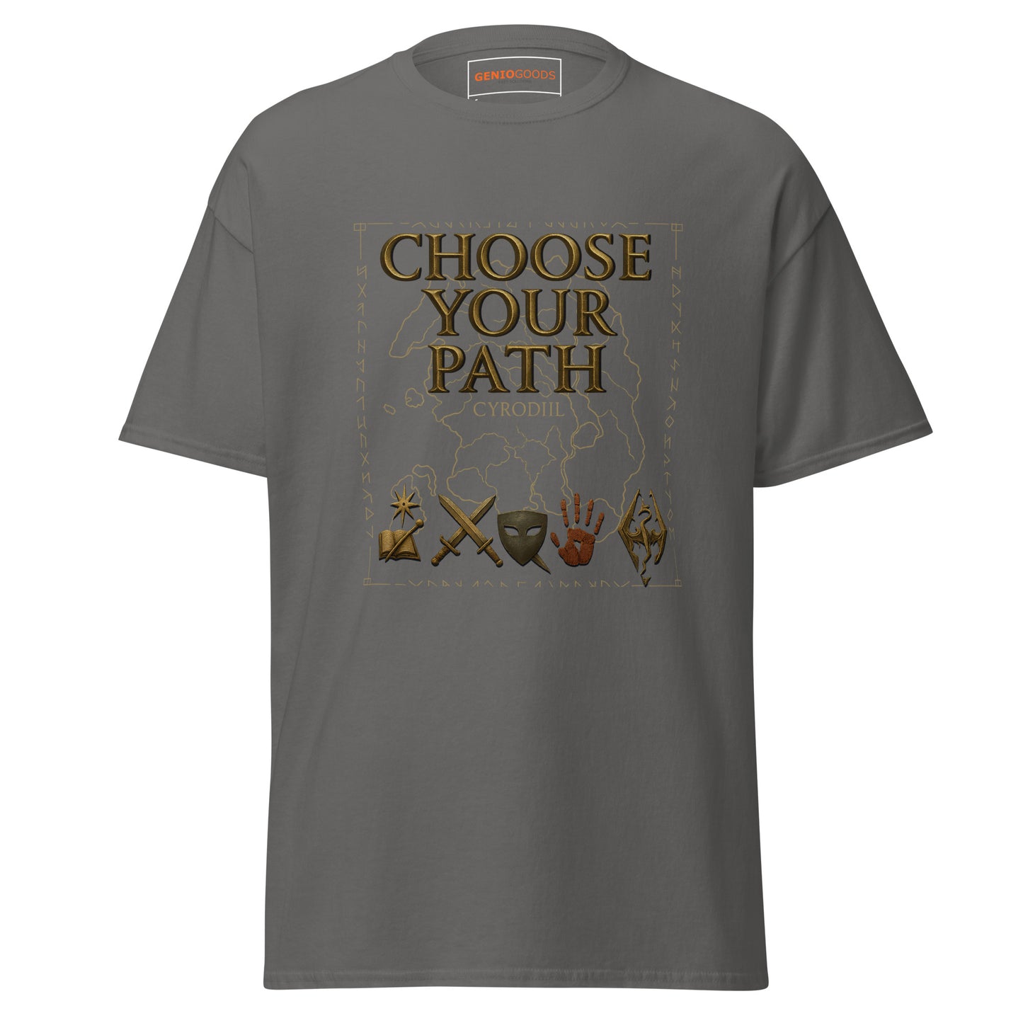 Oblivion Choose Your Path Shirt – Cyrodiil RPG Design