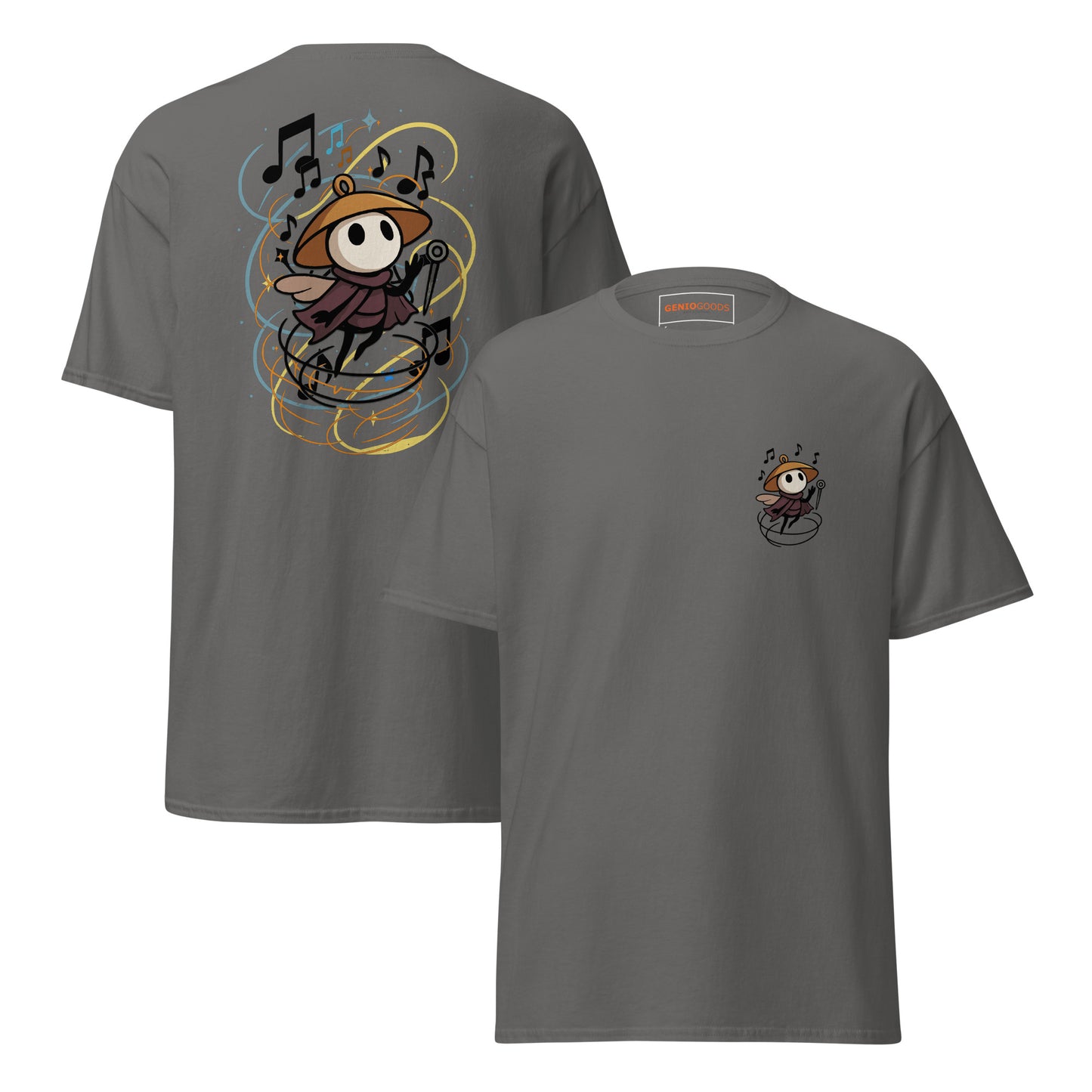 Hollow Knight Silksong Merch Shirt – Musical Tribute