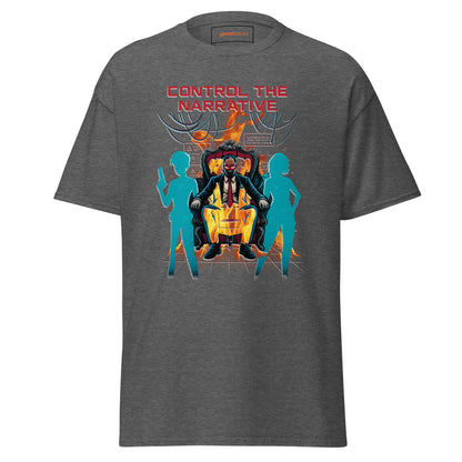 Split Fiction Control the Narrative Dystopian Tee | Fire Edition