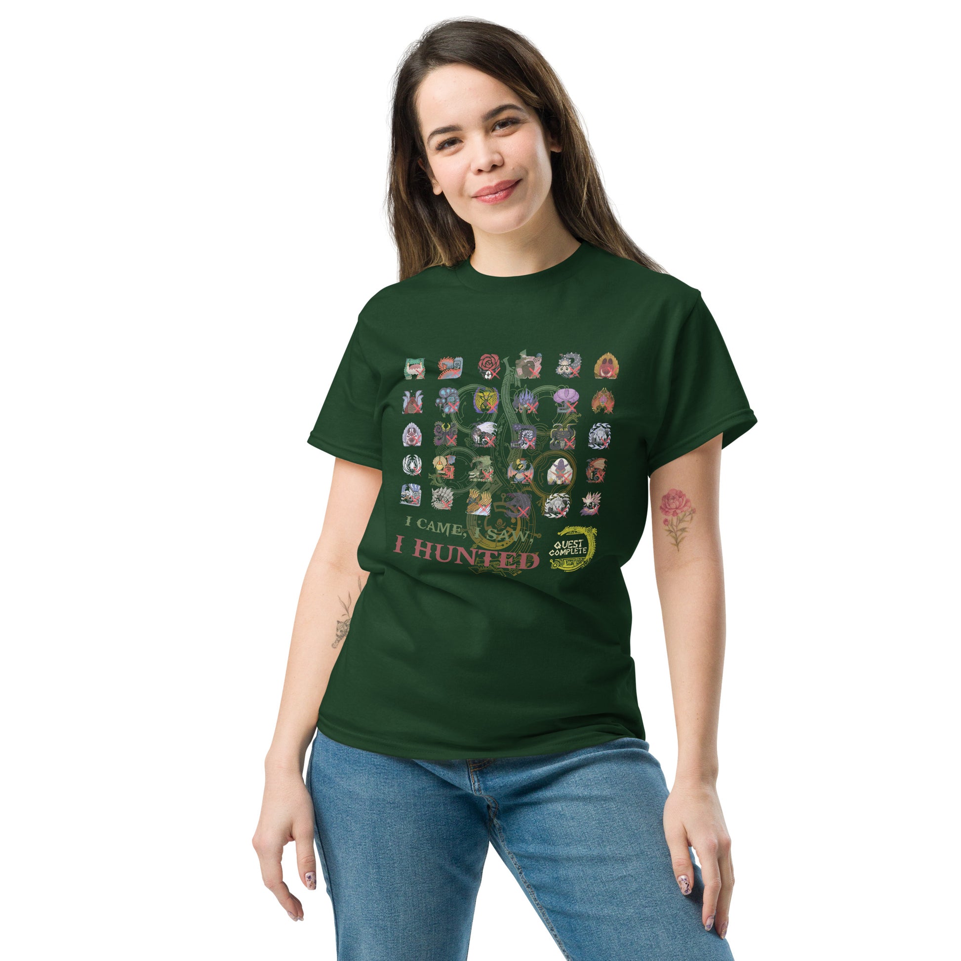 Monster Hunter Wilds Shirt – Double-Sided Hunt Tribute Tee