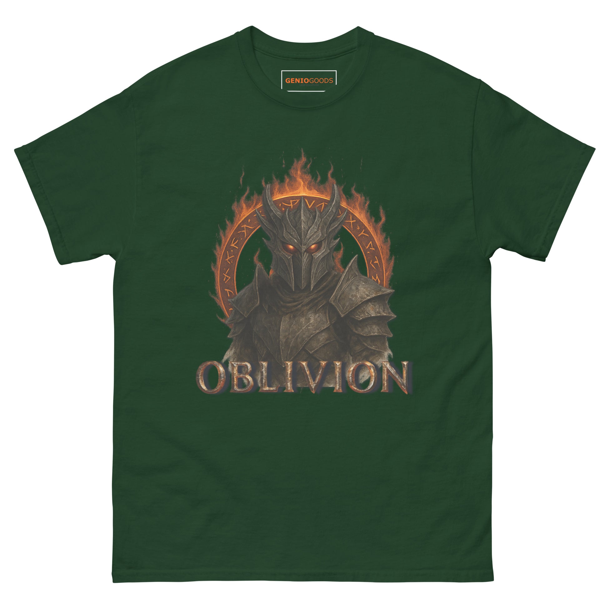 Oblivion Daedric Armor T-Shirt – Dark Flame Tribute