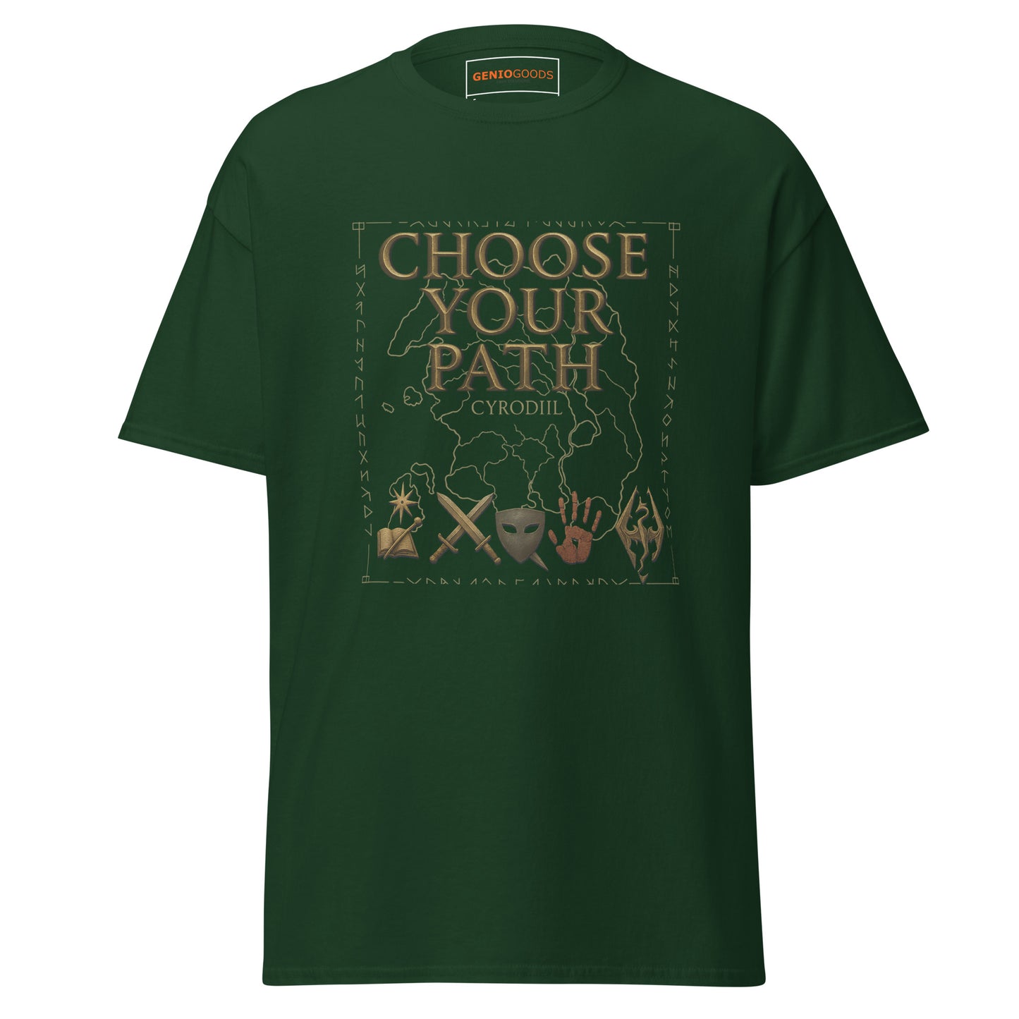 Oblivion Choose Your Path Shirt – Cyrodiil RPG Design