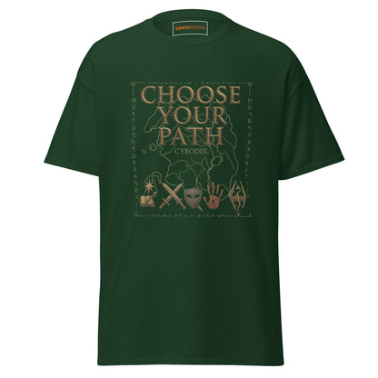 Oblivion Choose Your Path Shirt – Cyrodiil RPG Design