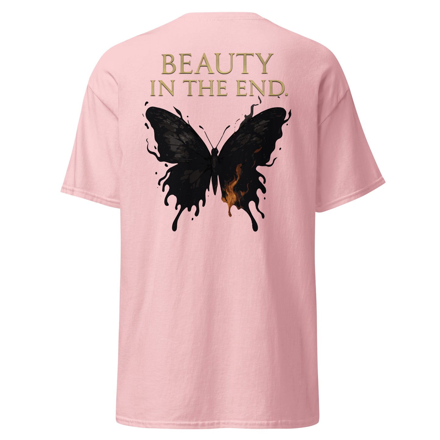 Dark Fantasy T-Shirt – Beauty in the End Inspired by Clair Obscur 33 – fan-made gamer merch by GenioGoods
