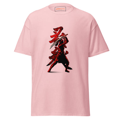 Naoe Samurai T-Shirt – Blade of Shadows Edition – fan-made gamer merch by GenioGoods