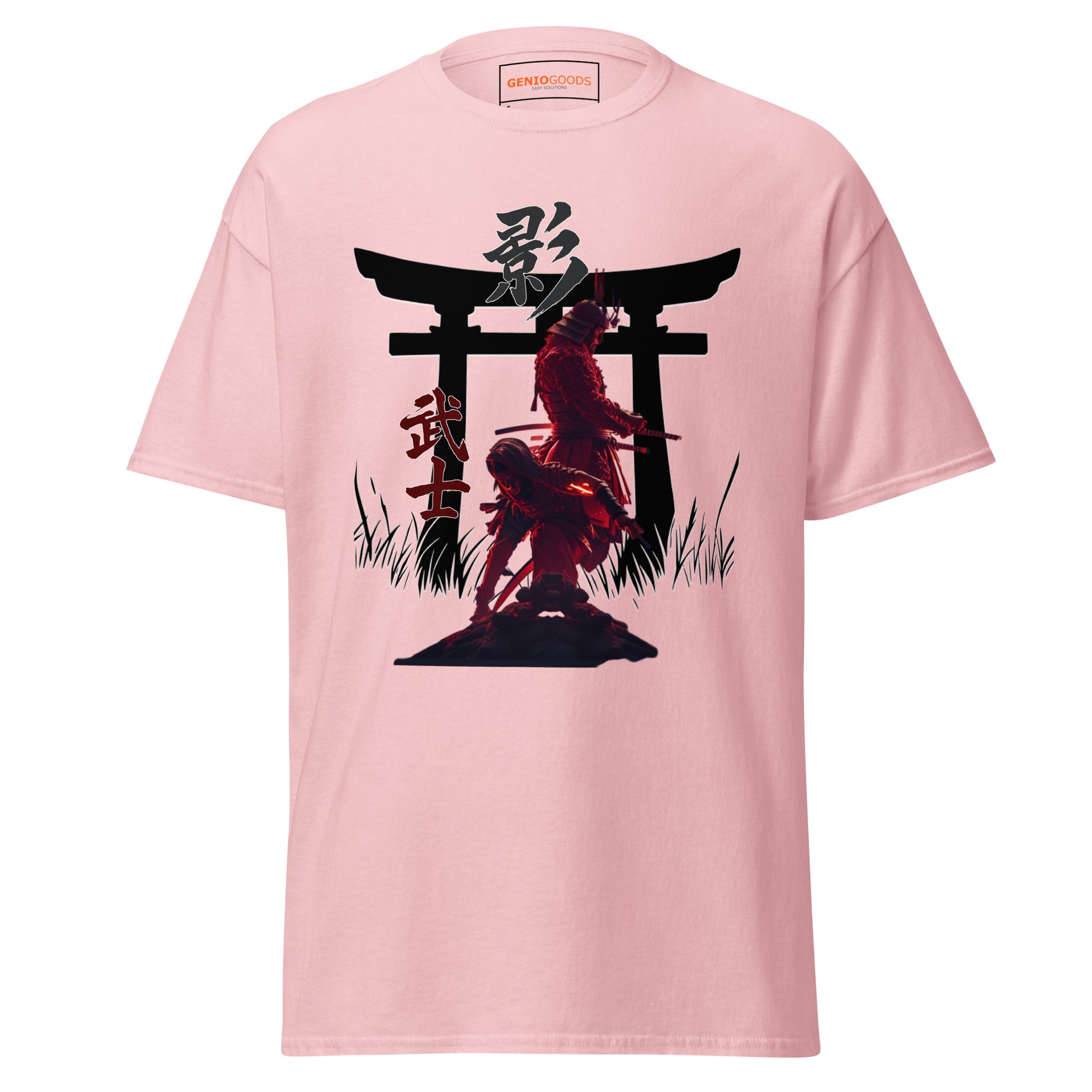 Ninja Samurai T-Shirt – Torii Alliance Tribute, Creed Shadows Fan Art – fan-made gamer merch by GenioGoods
