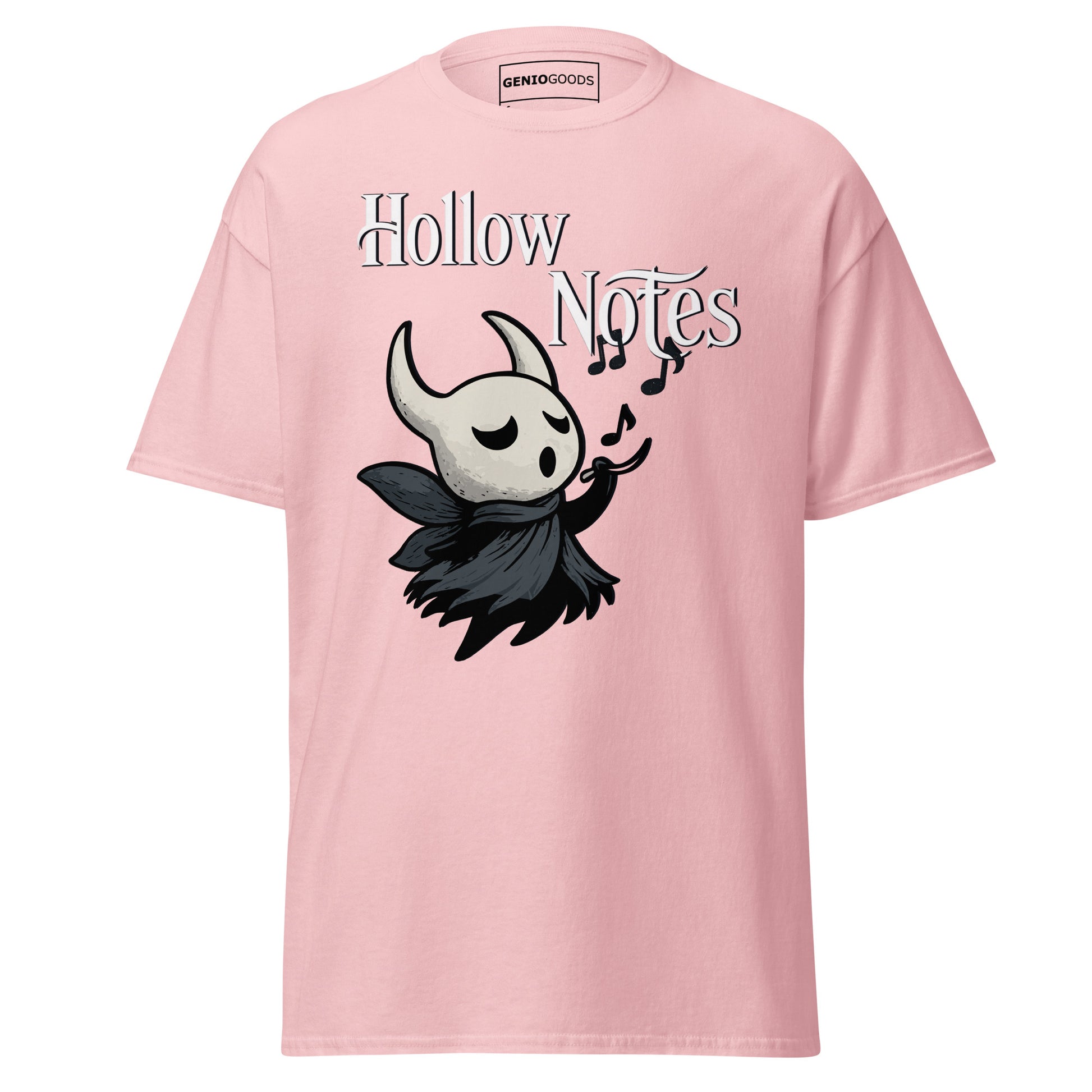 Hollow Notes T-Shirt – Cute Minimalist Fan Art Design – fan-made gamer merch by GenioGoods
