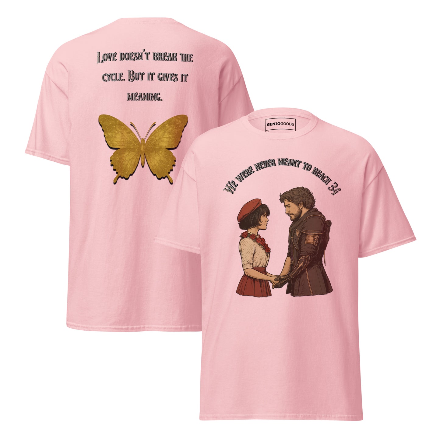 Clair Obscure Expedition 33 Shirt – Love Gives Meaning – fan-made gamer merch by GenioGoods