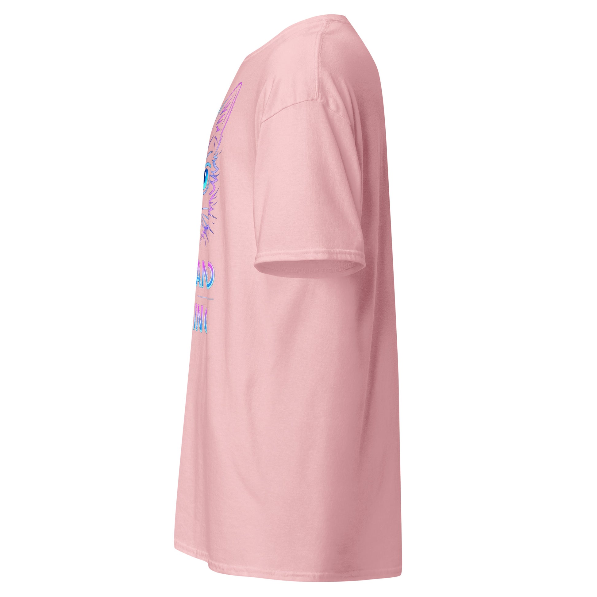 Cats and Gaming T-Shirt – Neon Gamer Cat Aesthetic – original gamer merch by GenioGoods