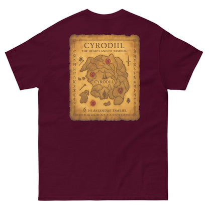 Oblivion Cyrodiil Map T-Shirt – Heartland of Tamriel