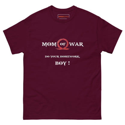 Mom of War T-Shirt – Gamer Parody Tee for Epic Moms