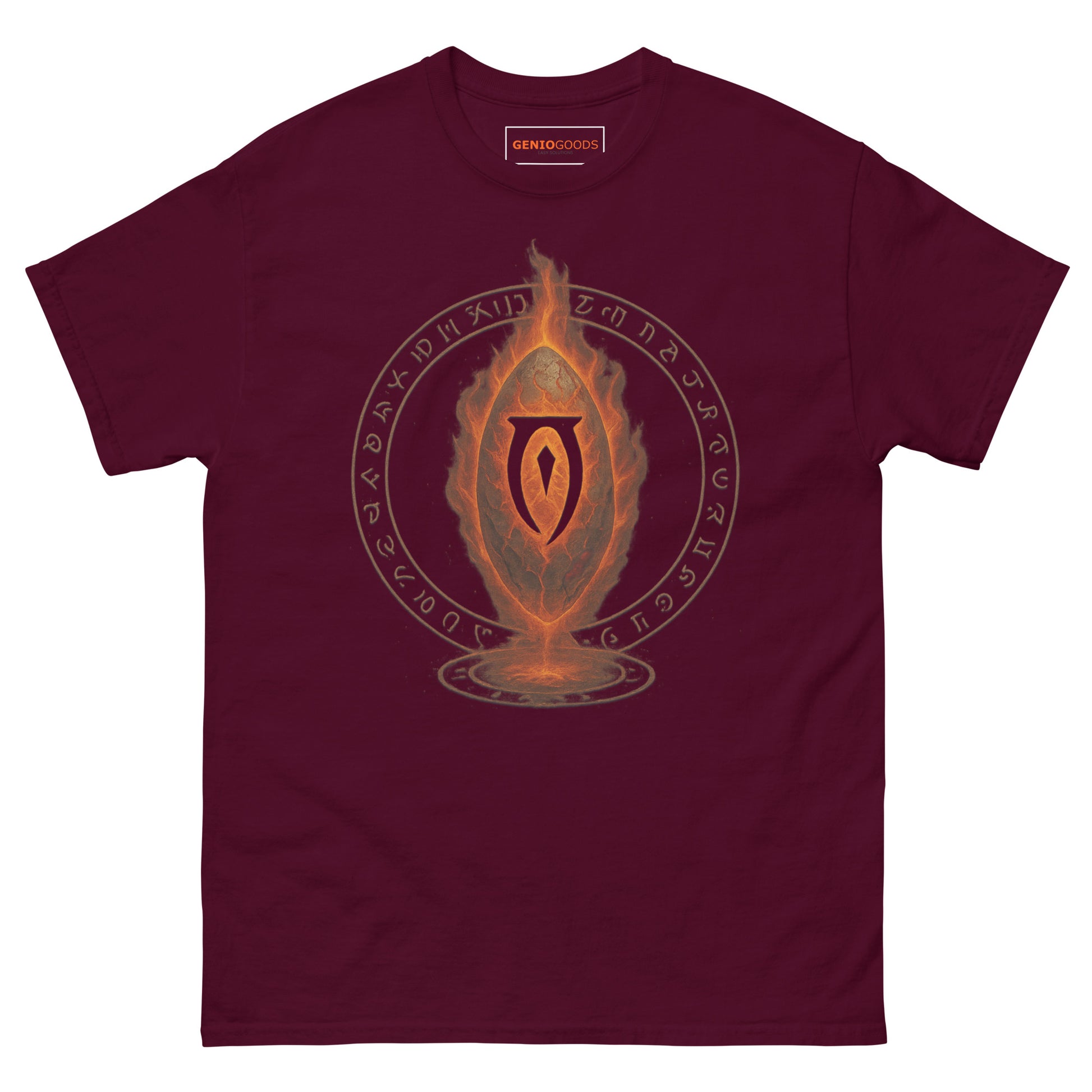 Oblivion Gate T-Shirt – Fiery Symbol of Tamriel