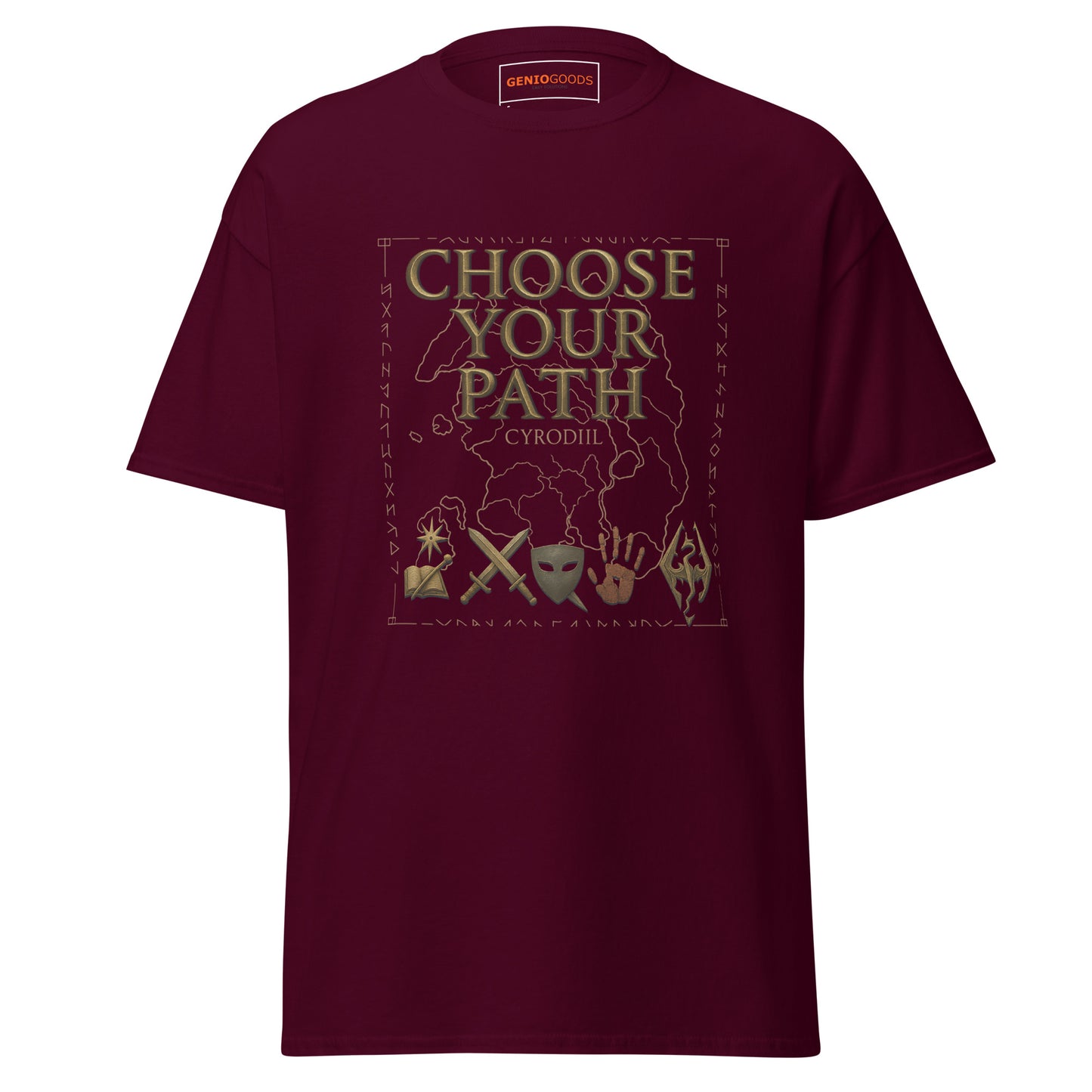 Oblivion Choose Your Path Shirt – Cyrodiil RPG Design