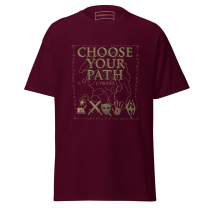 Oblivion Choose Your Path Shirt – Cyrodiil RPG Design