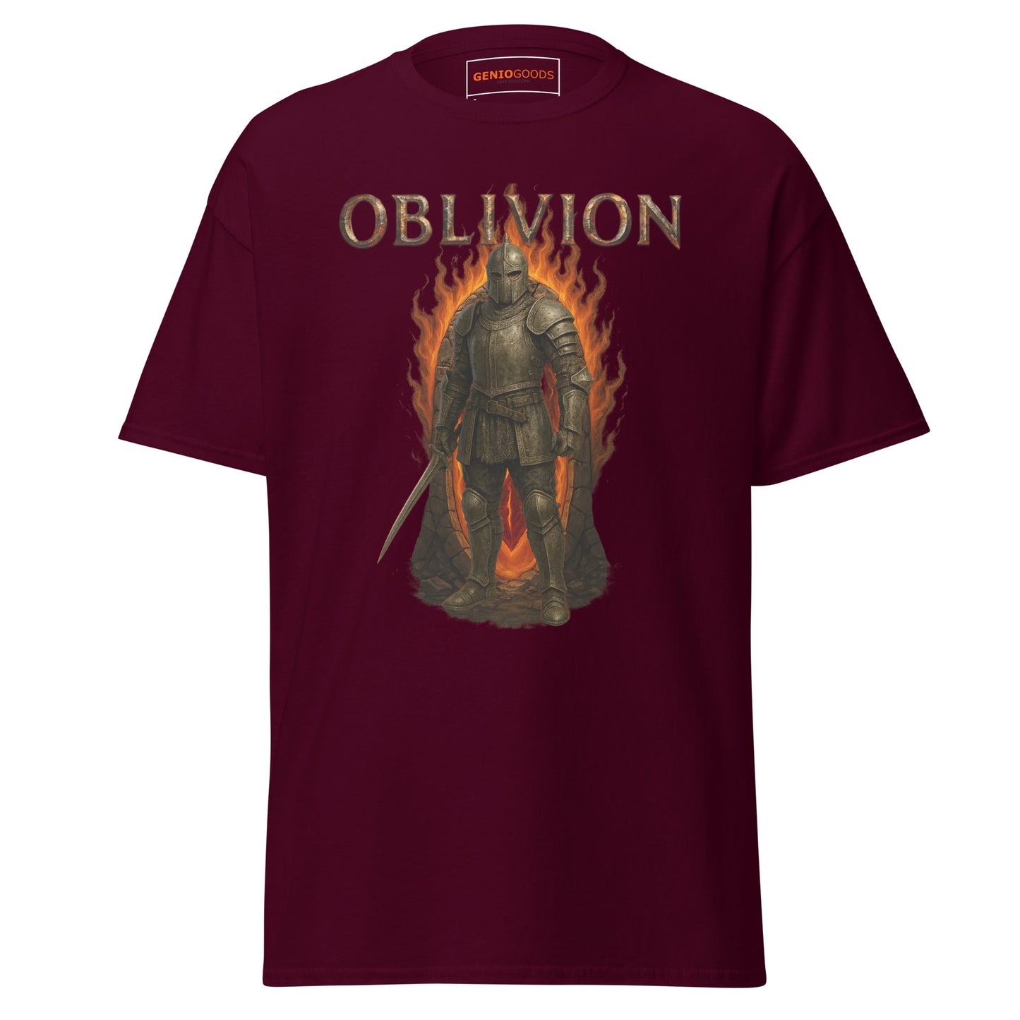 Oblivion Remastered Shirt – Classic Knight Design