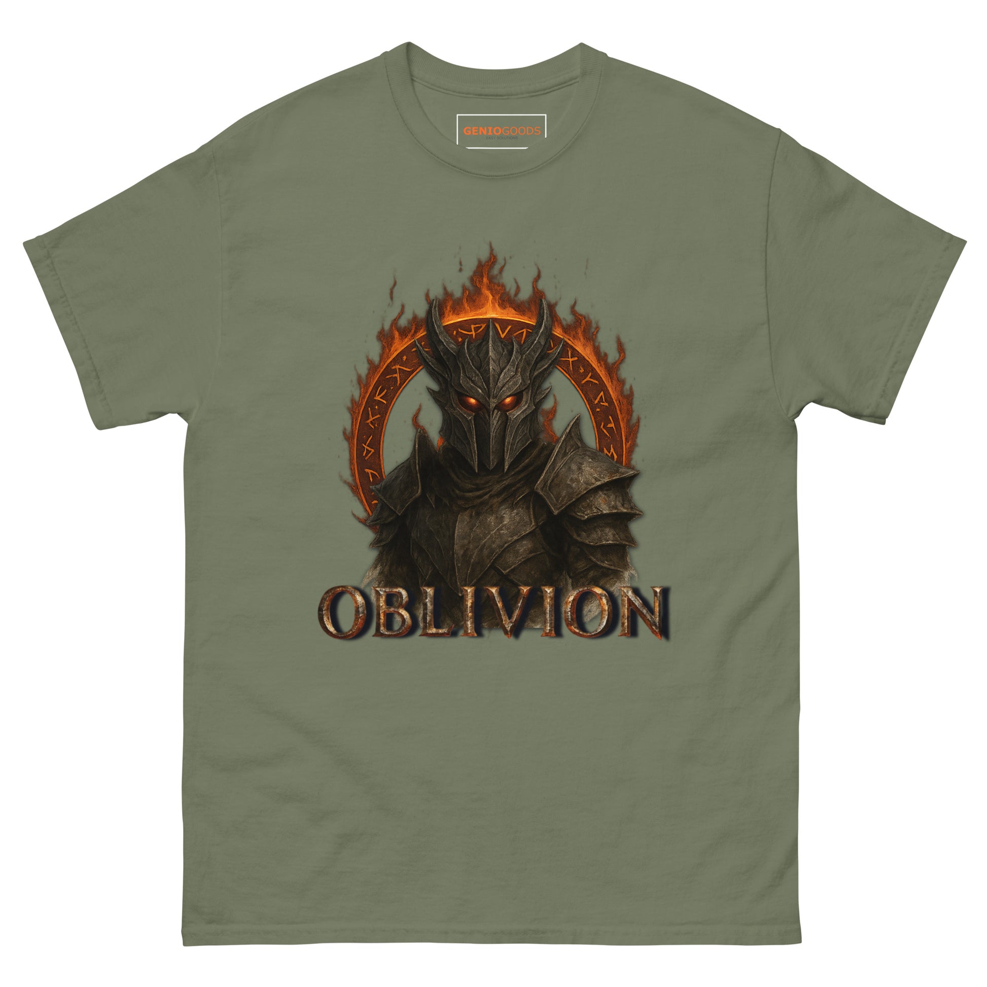 Oblivion Daedric Armor T-Shirt – Dark Flame Tribute