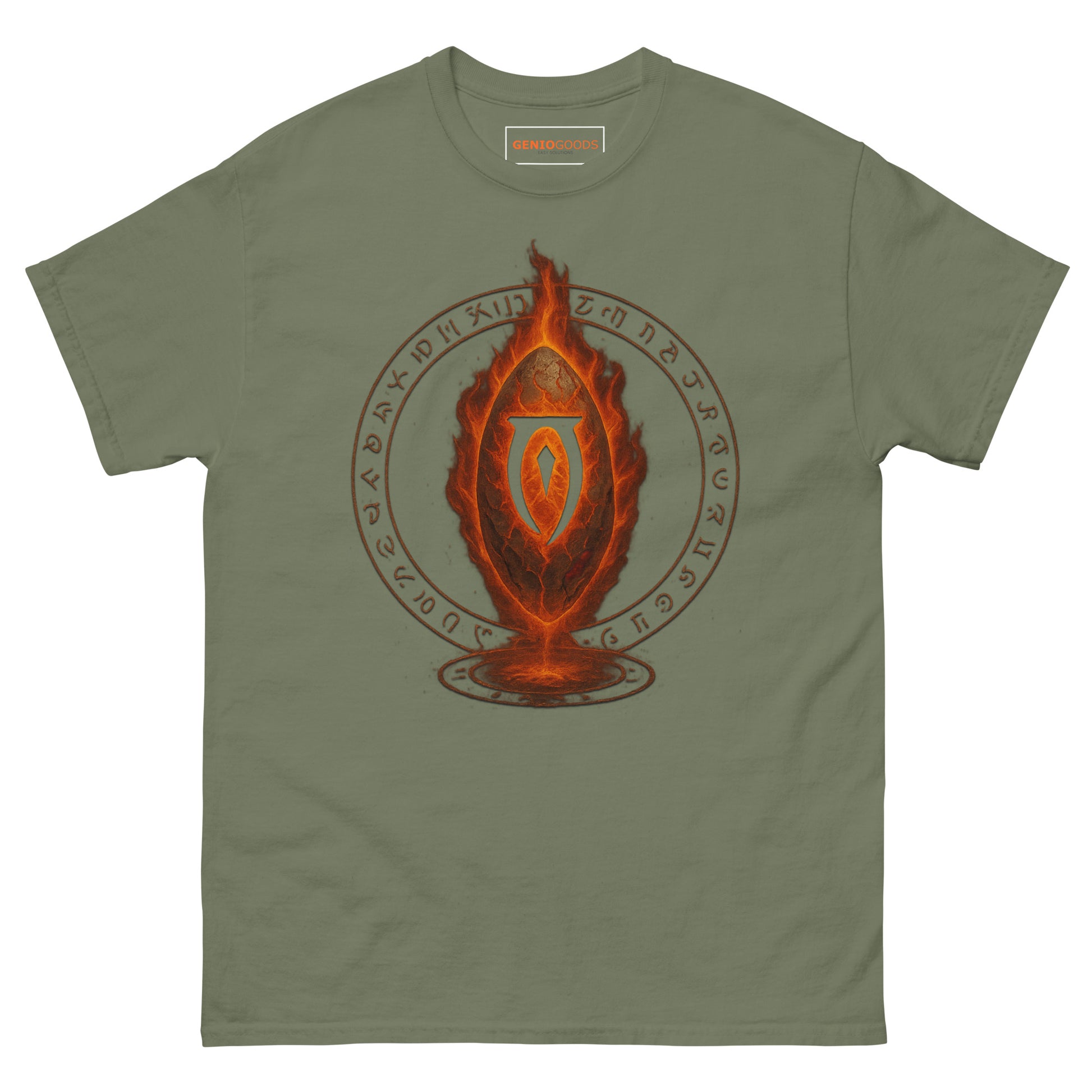 Oblivion Gate T-Shirt – Fiery Symbol of Tamriel