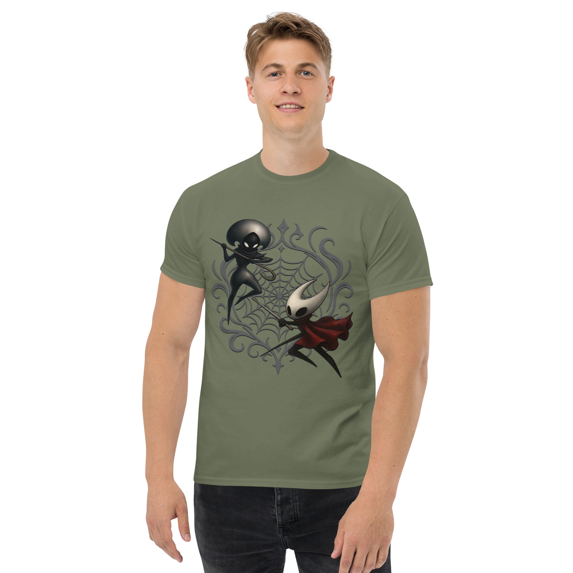 Hornet Hollow Knight Shirt – Silksong Battle Web Art