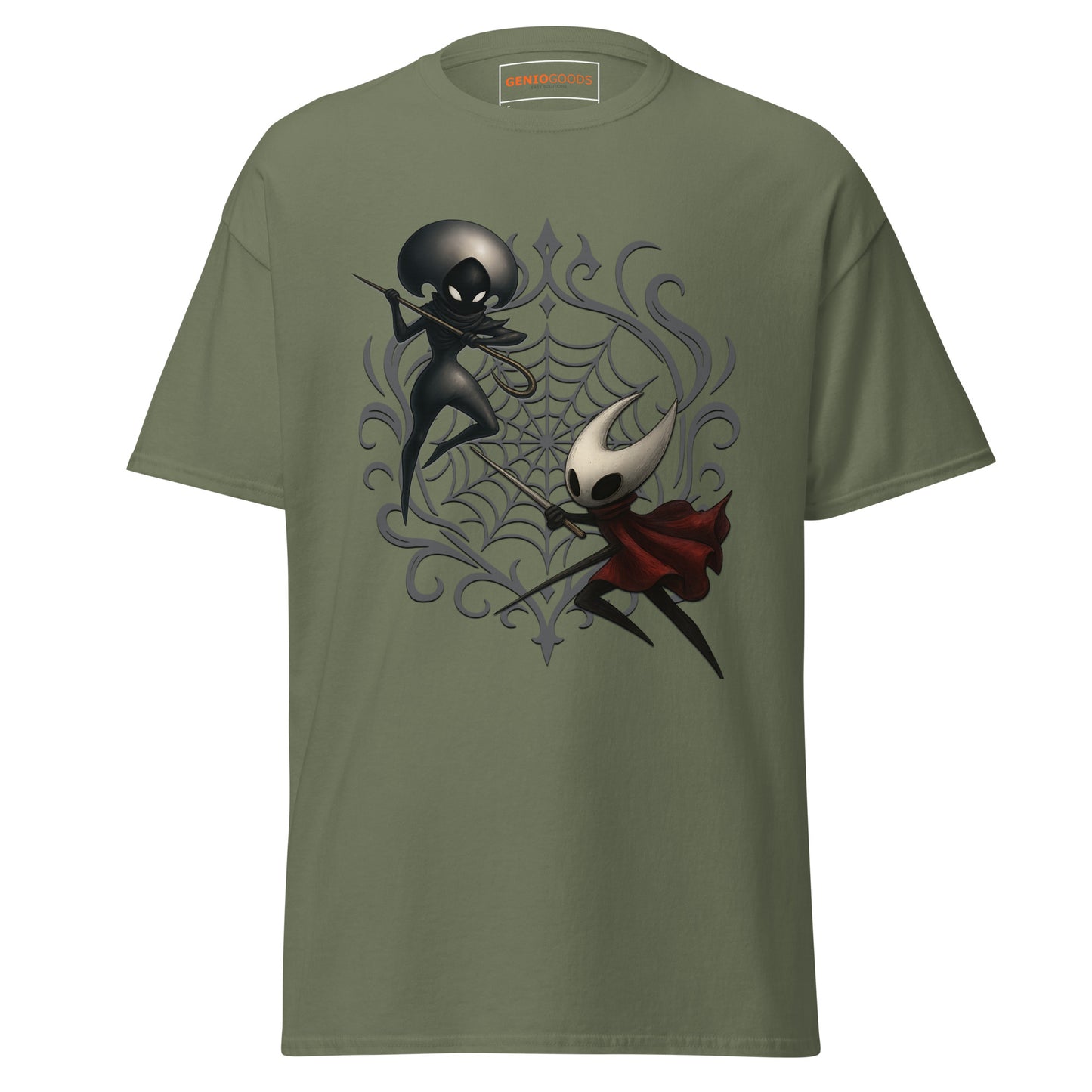 Hornet Hollow Knight Shirt – Silksong Battle Web Art