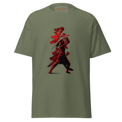 Naoe Samurai T-Shirt – Blade of Shadows Edition – fan-made gamer merch by GenioGoods