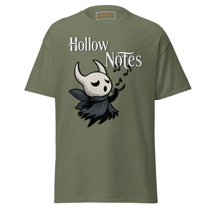 Hollow Notes T-Shirt – Cute Minimalist Fan Art Design – fan-made gamer merch by GenioGoods