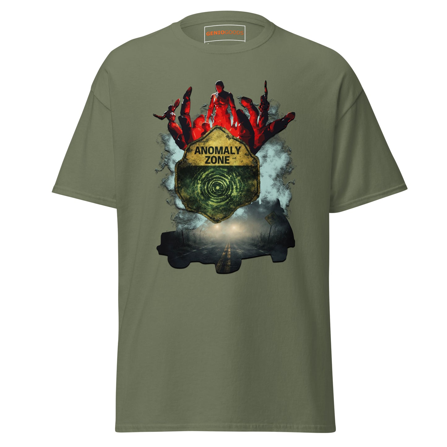 Anomaly Zone Survival T-Shirt – Inspired by Pacific Drive – fan-made gamer merch by GenioGoods