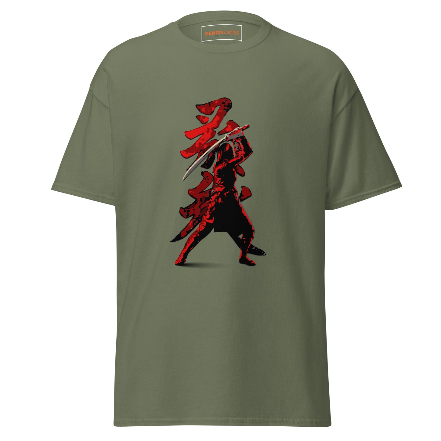 T-shirt Naoe Samurai – Design Minimal Blade