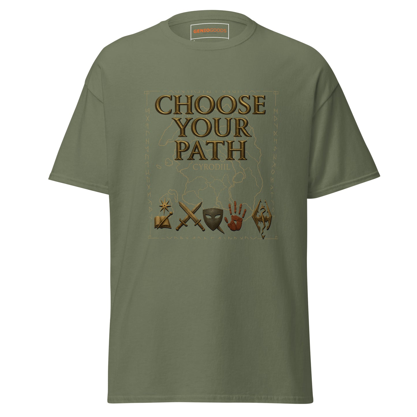 Oblivion Choose Your Path Shirt – Cyrodiil RPG Design