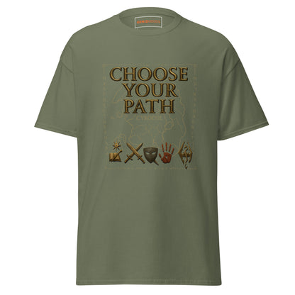 Oblivion Choose Your Path Shirt – Cyrodiil RPG Design