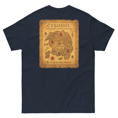 Oblivion Cyrodiil Map T-Shirt – Heartland of Tamriel