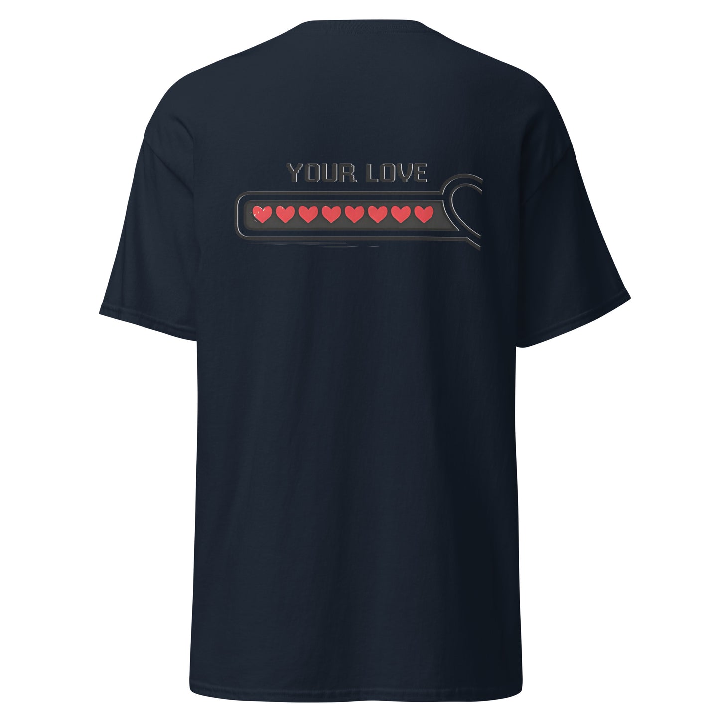 Love bar couple t-shirt – Your Love matching gaming apparel