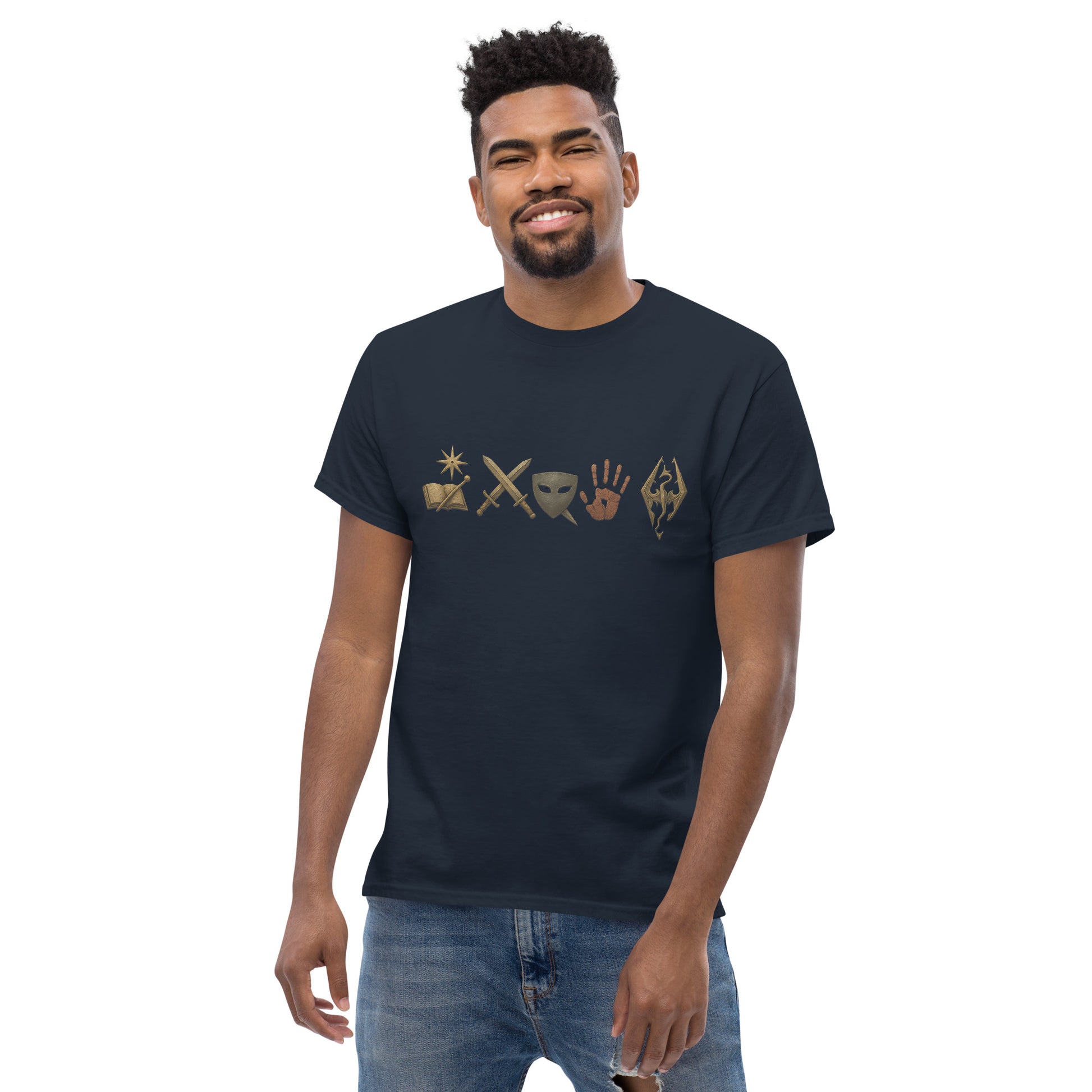 Oblivion Mages Guild T-Shirt – Dual-Side Fan Design