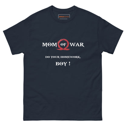 Mom of War T-Shirt – Gamer Parody Tee for Epic Moms
