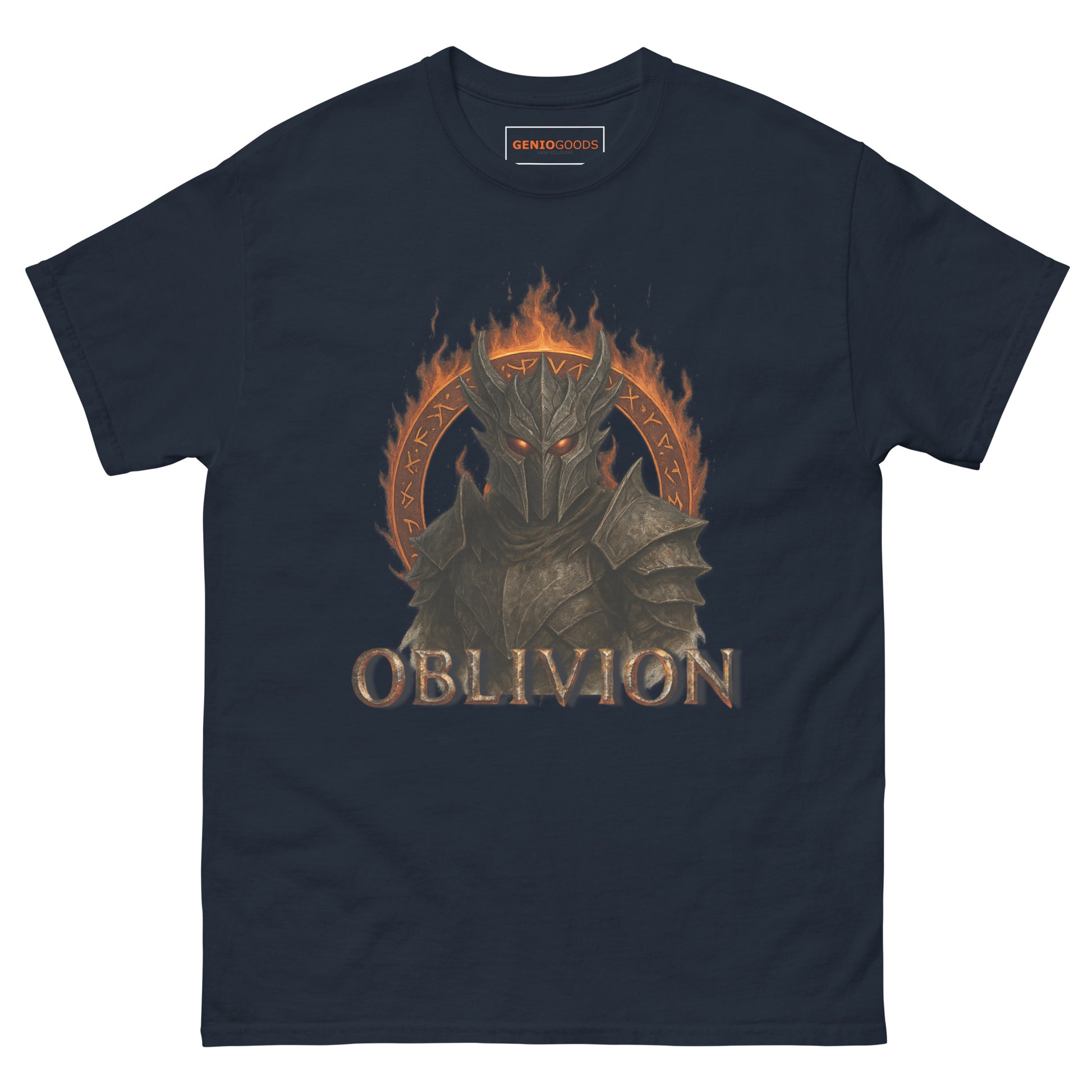 Oblivion Daedric Armor T-Shirt – Dark Flame Tribute