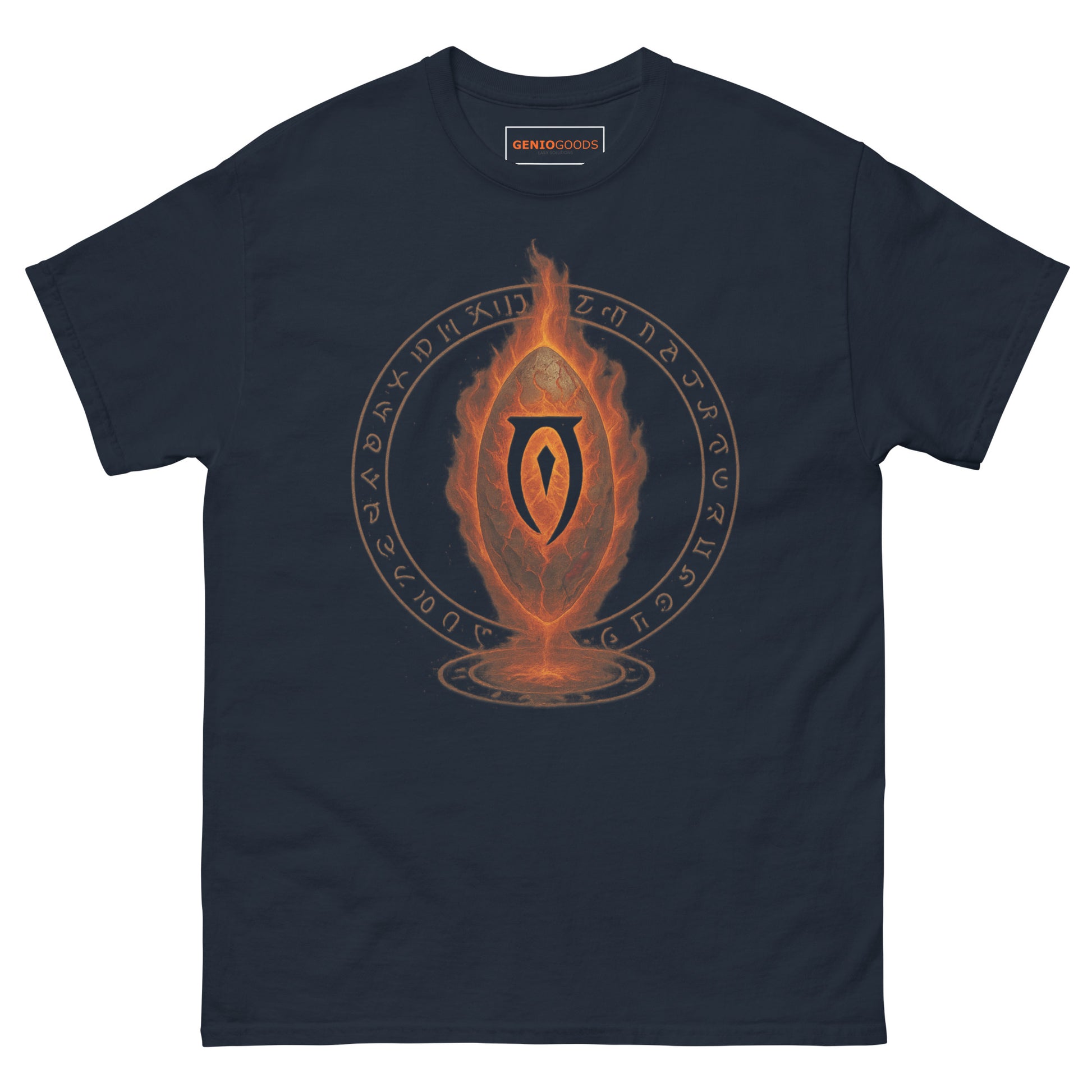 Oblivion Gate T-Shirt – Fiery Symbol of Tamriel