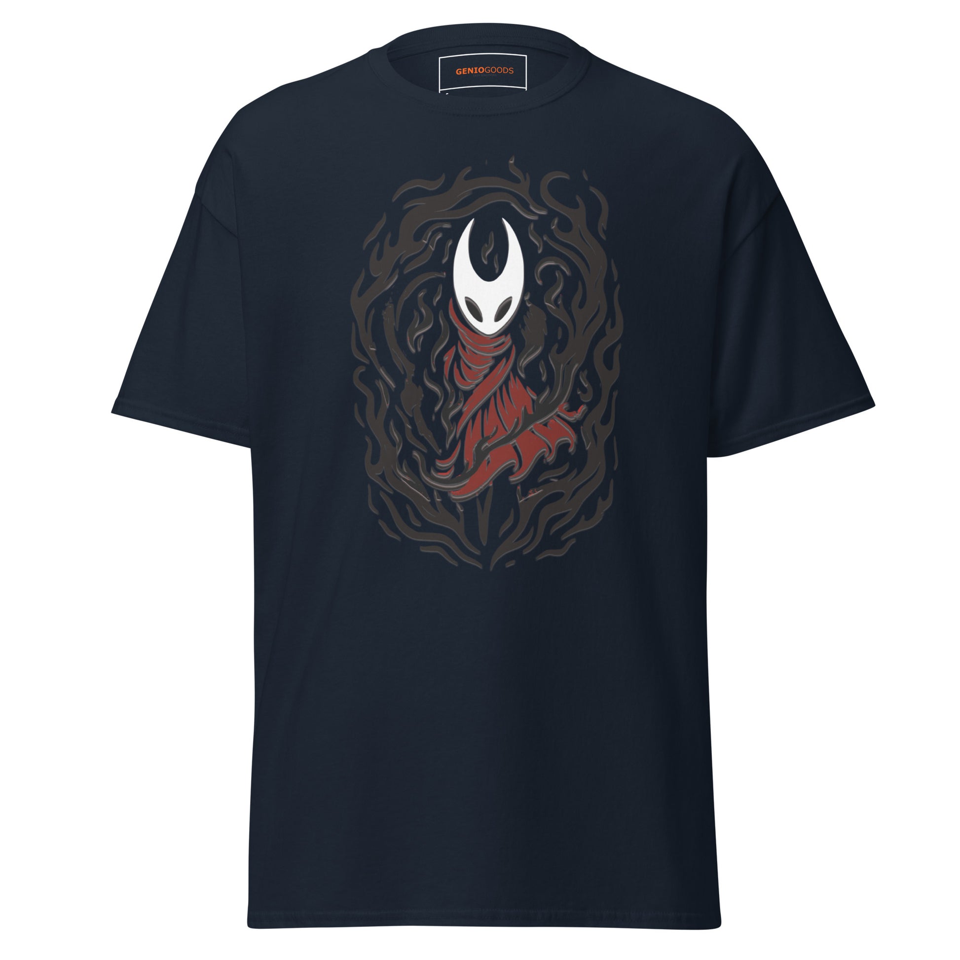 Hollow Knight Silksong Tee – Hornet Dark Flame Art