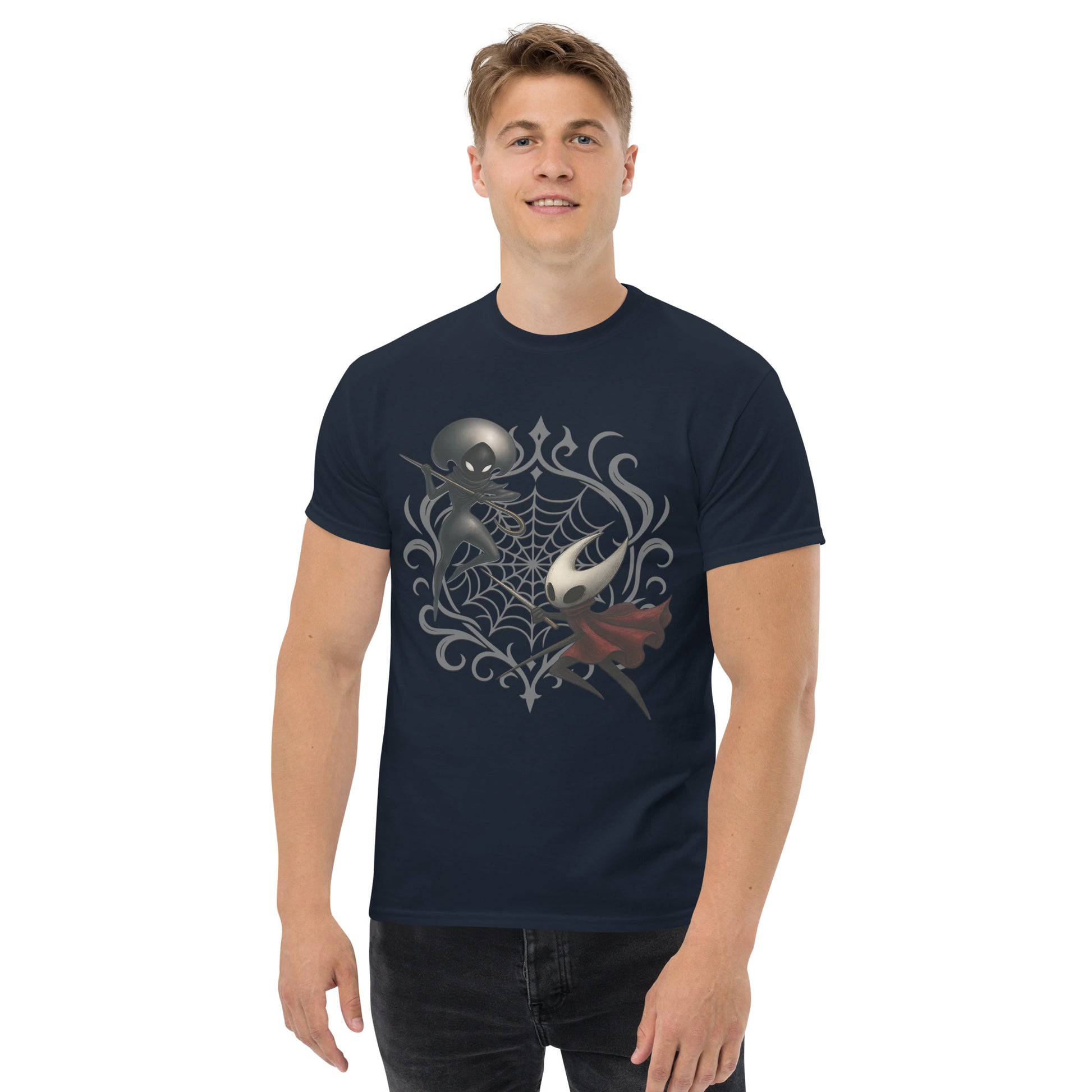 Hornet Hollow Knight Shirt – Silksong Battle Web Art