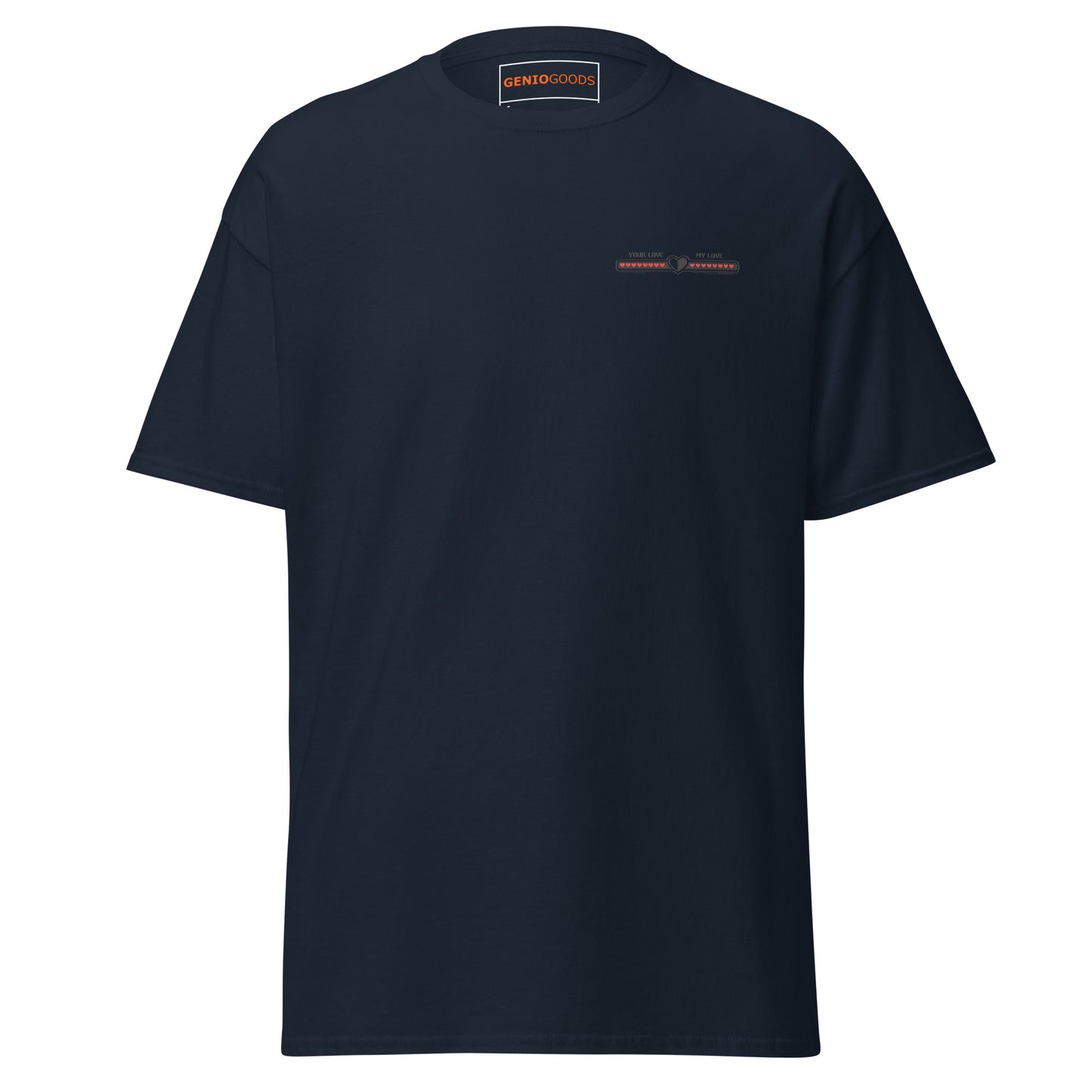 Love bar couple t-shirt – My love design matching gaming apparel