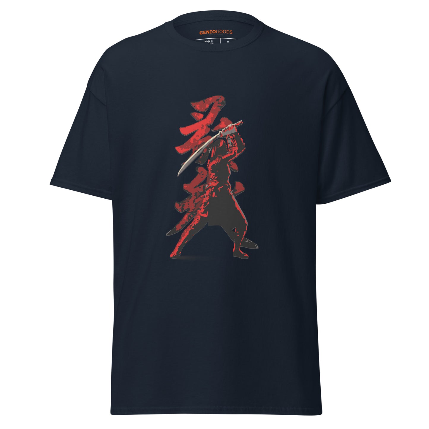 T-shirt Naoe Samurai – Design Minimal Blade