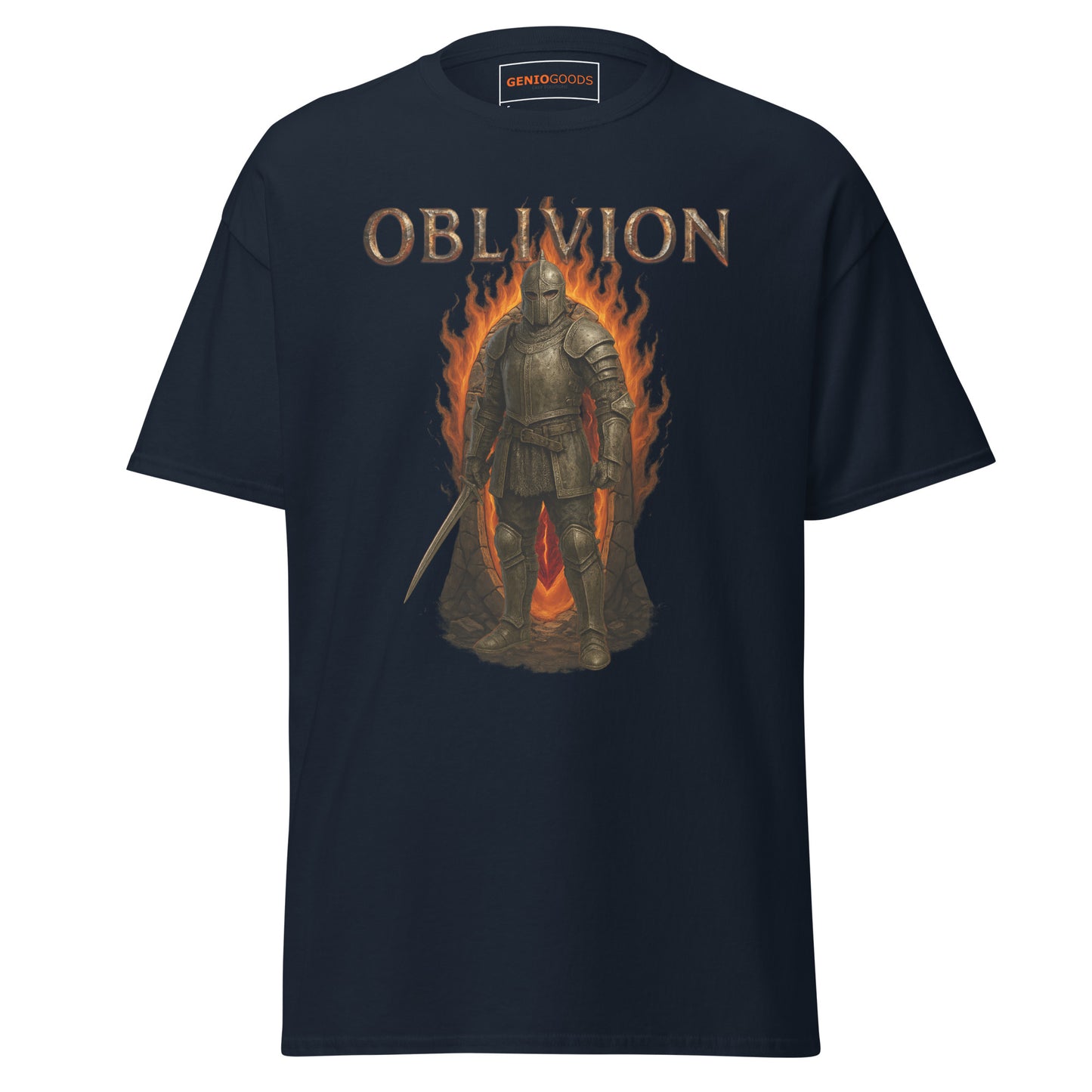 Oblivion Remastered Shirt – Classic Knight Design